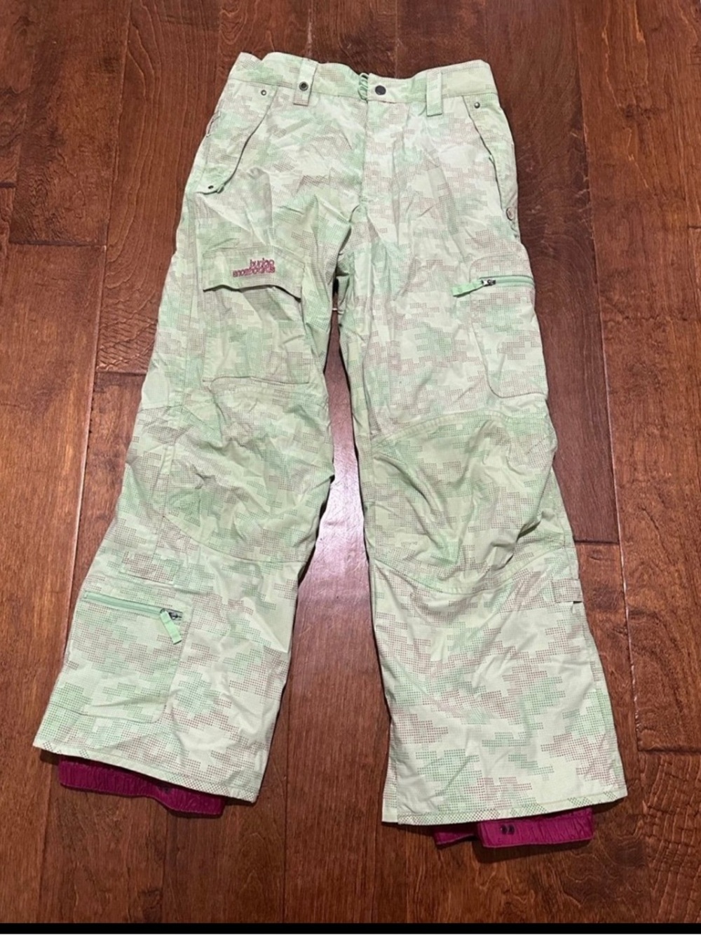 Girls Burton cargo snow pants